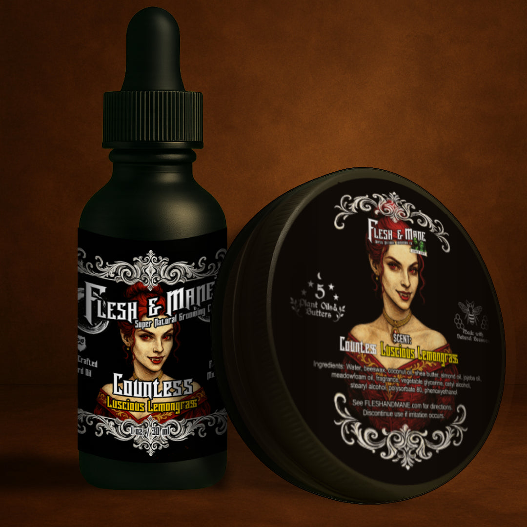 Beard Oil & Beard Balm Combo Set