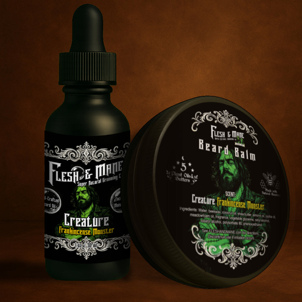 Beard Oil & Beard Balm Combo Set