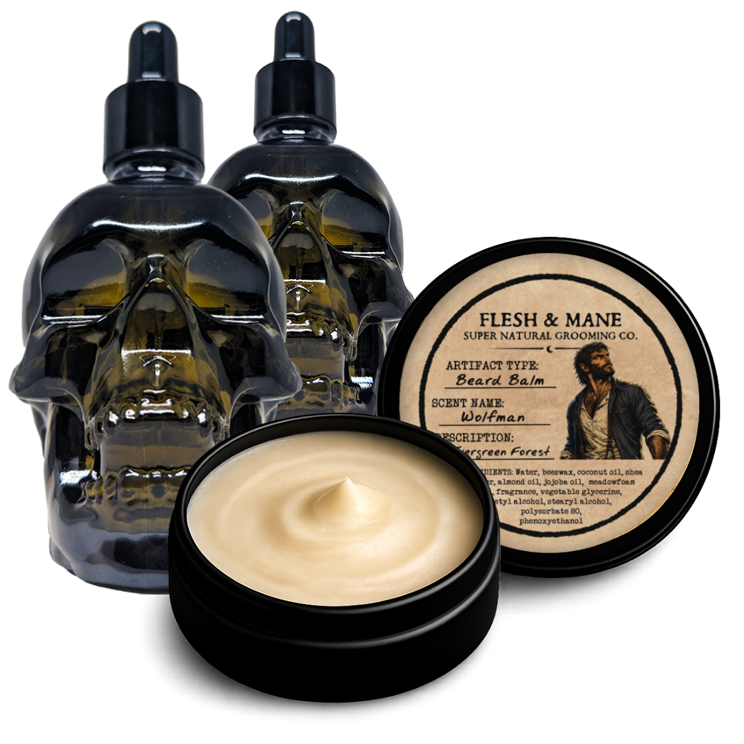 Beard Oil & Beard Balm Combo Set